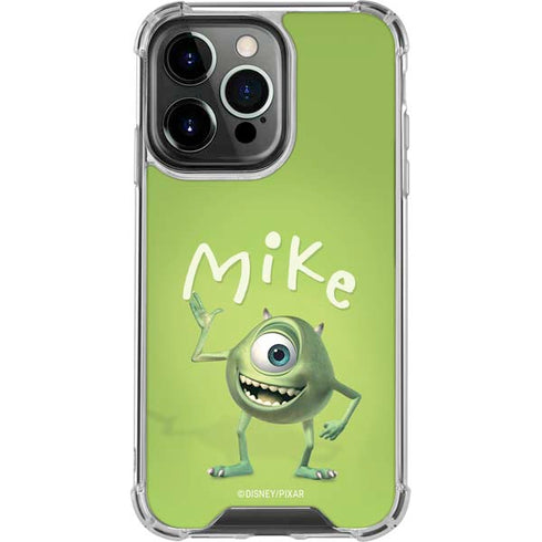 Disney Monsters Inc. Mike Portrait iPhone 16 Pro Clear Case